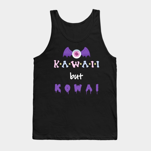 Kawaii But Kowai Tank Top by ThatDistantShore